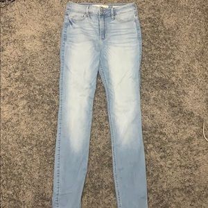 Hollister high rise super skinny jeans